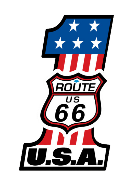 50% OFF Route 66 Flag Number One