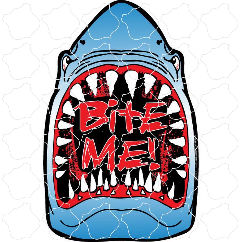 Bite Me Shark Head