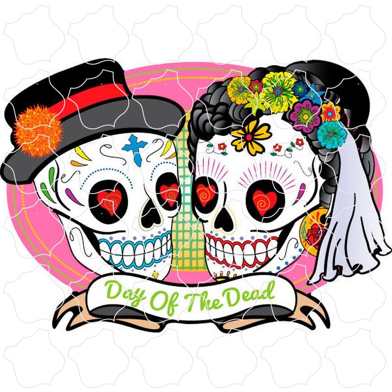 Day Of The Dead Love Is Forever Skulls