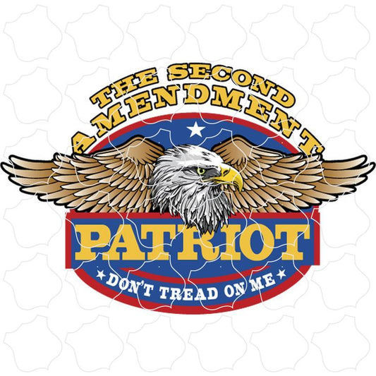 Novelty Tread On Me Eagle