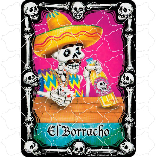 Novelty Loteria El Borracho