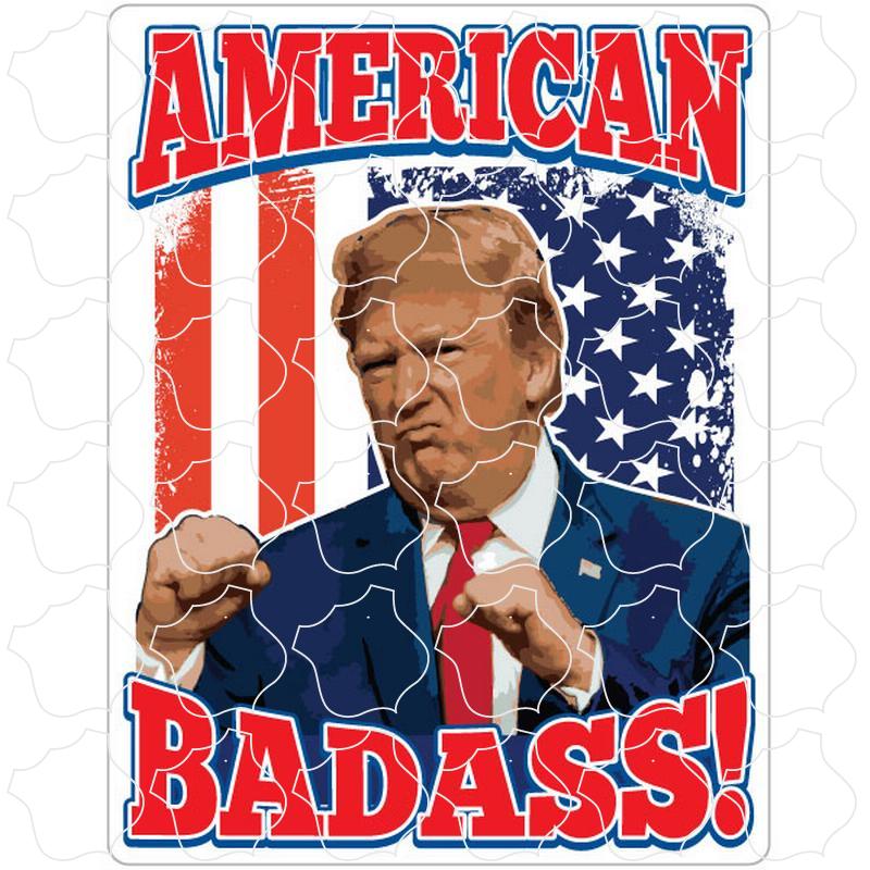 Novelty Trump American Badass