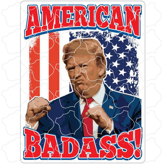 Novelty Trump American Badass