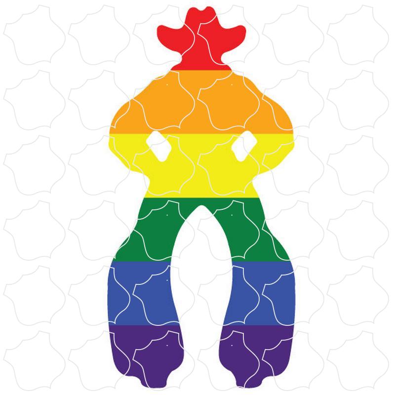 Pride Cowboy Large Pride Rainbow Cowboy
