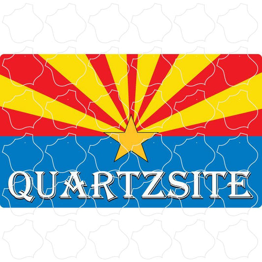 Quartzsite Arizona Flag