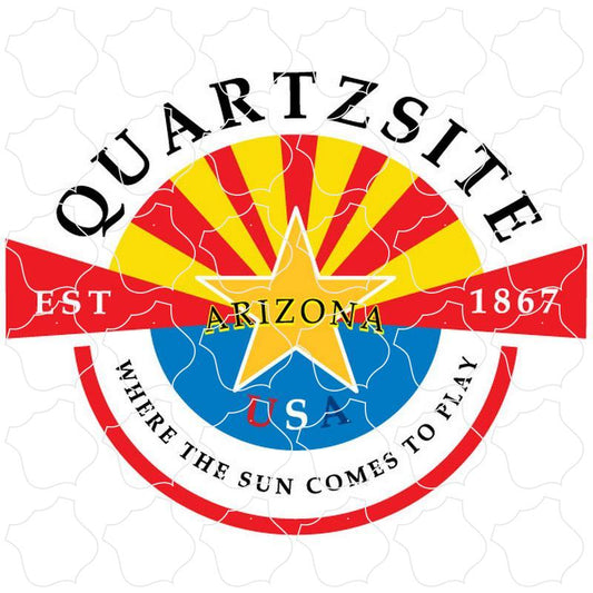 Quartzsite, Arizona Centennial Sign