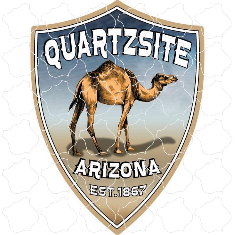Quartzsite, Arizona Camel Shield