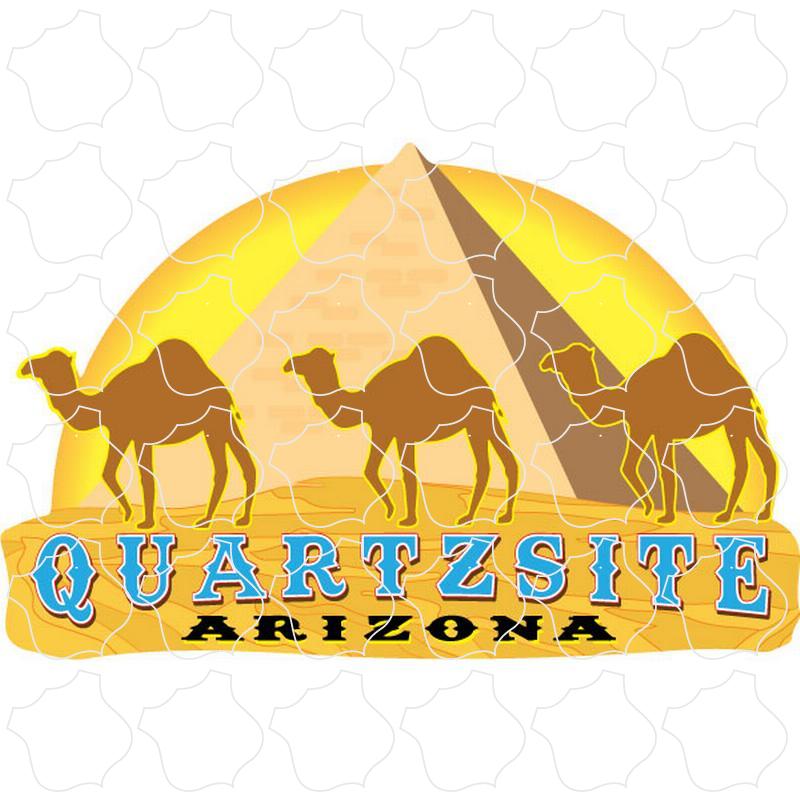 Quartzsite, Arizona Camels & Pyramid