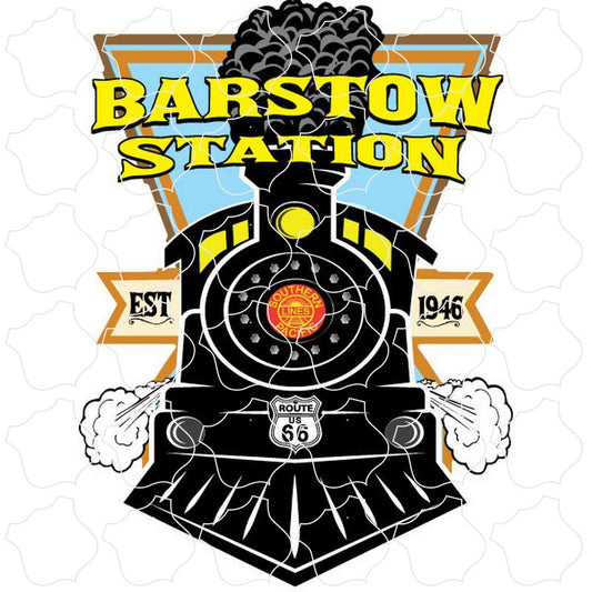 Barstow, CA Train Front View