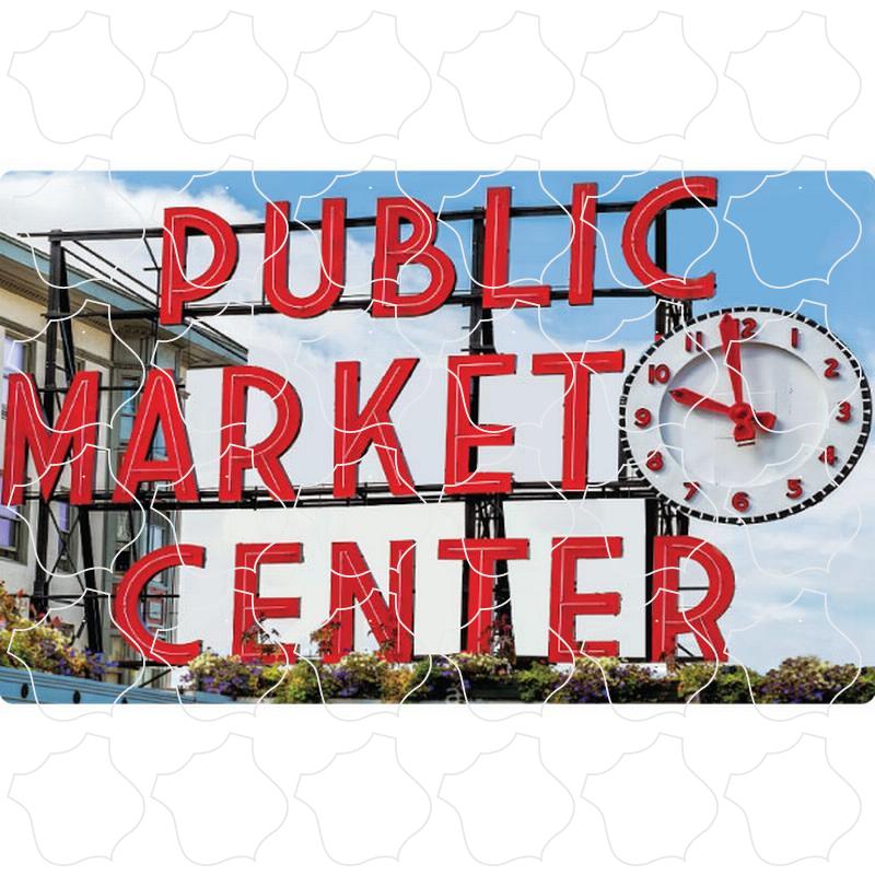 Public Market Sign Seattle, WA Public Market Sign
