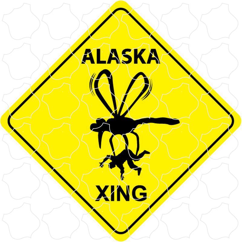 Alaska Alaska Caution Signs