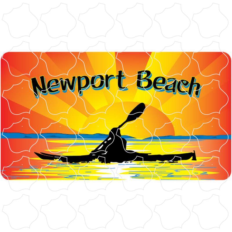 Newport Beach, CA Kayak Sunset