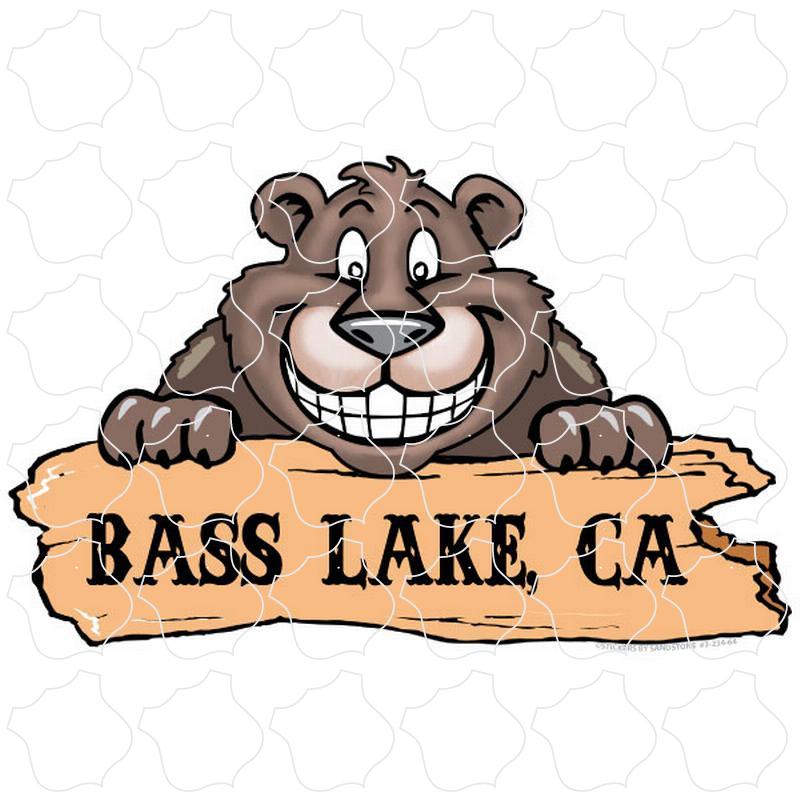 Bass Lake, CA Smiling Bear