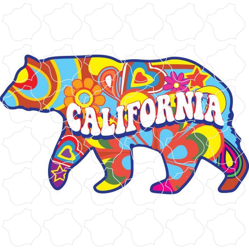 California Hippie Bear