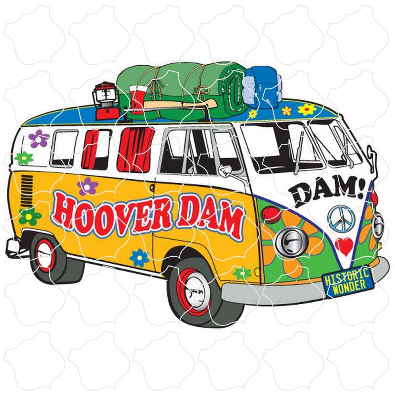 Hoover Dam Hippie Bus Camping Gear