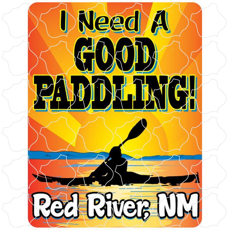 Red River New Mexico Need a Good Paddling