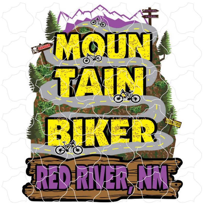 Red River, NM Mountain Biker Trail