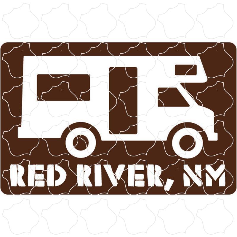 Red River, NM Brown Camper