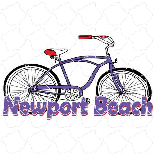 Purple Beach Cruiser Newport Beach, CA Purple Beach Cruiser