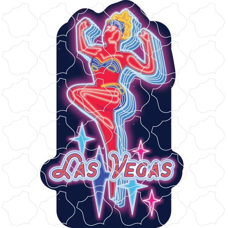 Las Vegas, NV Showgirl Neon Sign