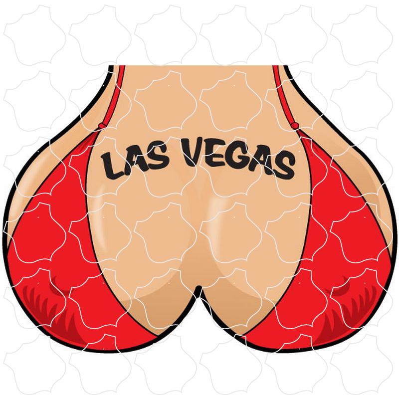 Las Vegas Red Bikini Top