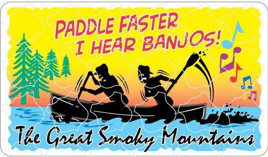 Great Smoky Mountains Paddle Faster I Hear Banjos