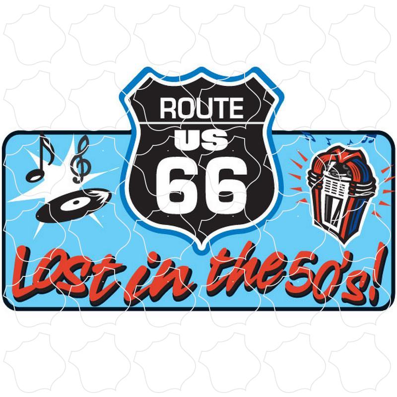 Route 66 Lost in the 50s