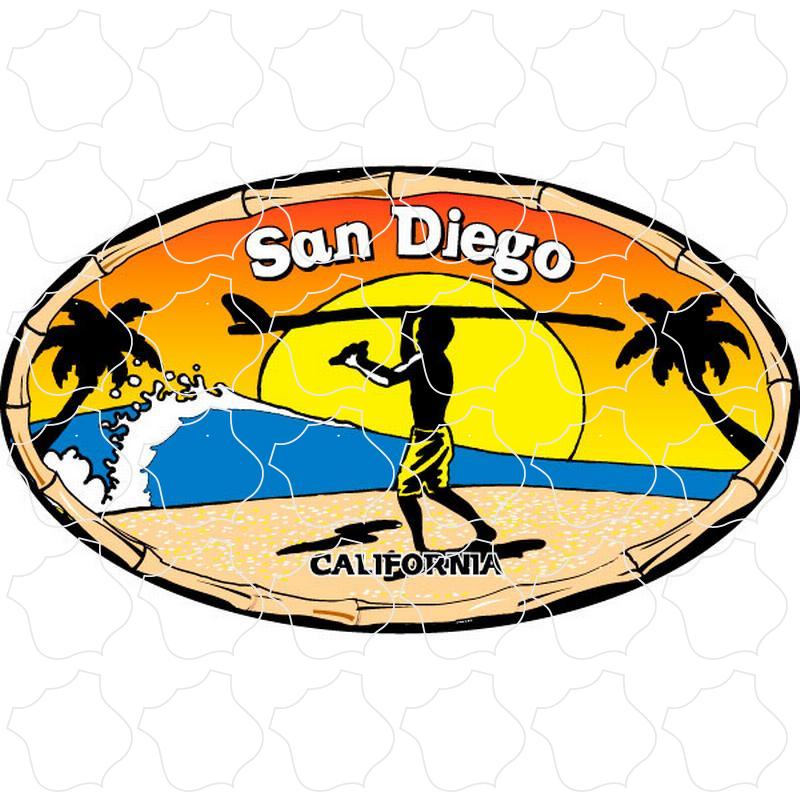 San Diego, California Endless Summer Oval