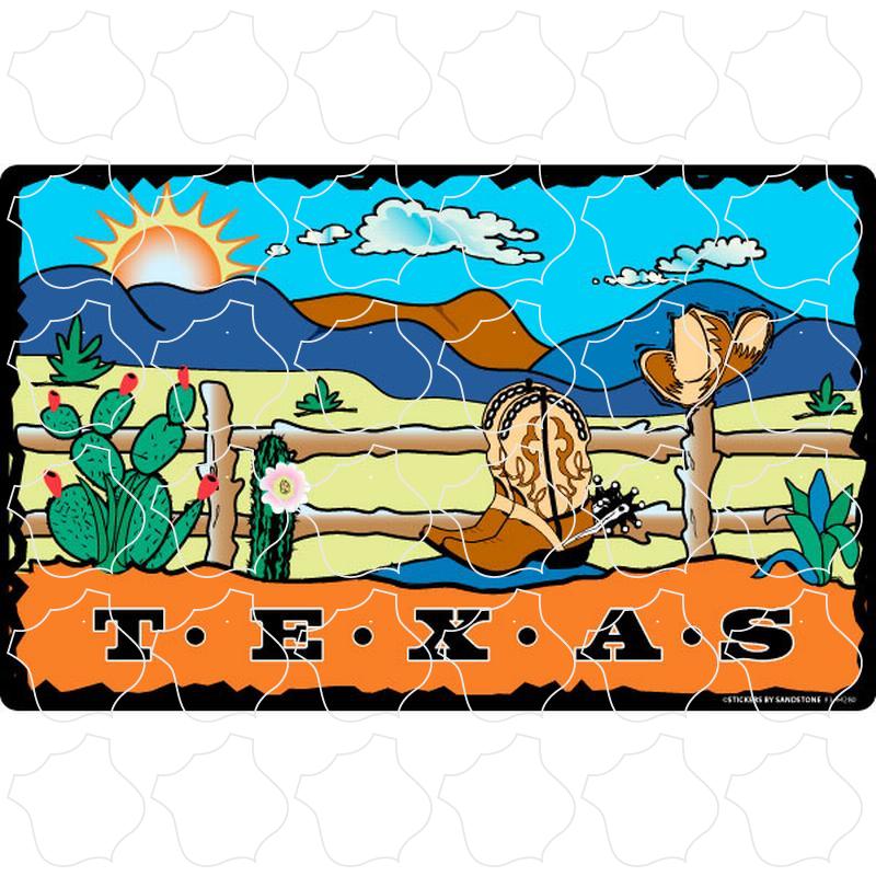 Texas Landscape Scene