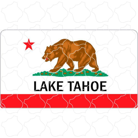 Lake Tahoe California Flag