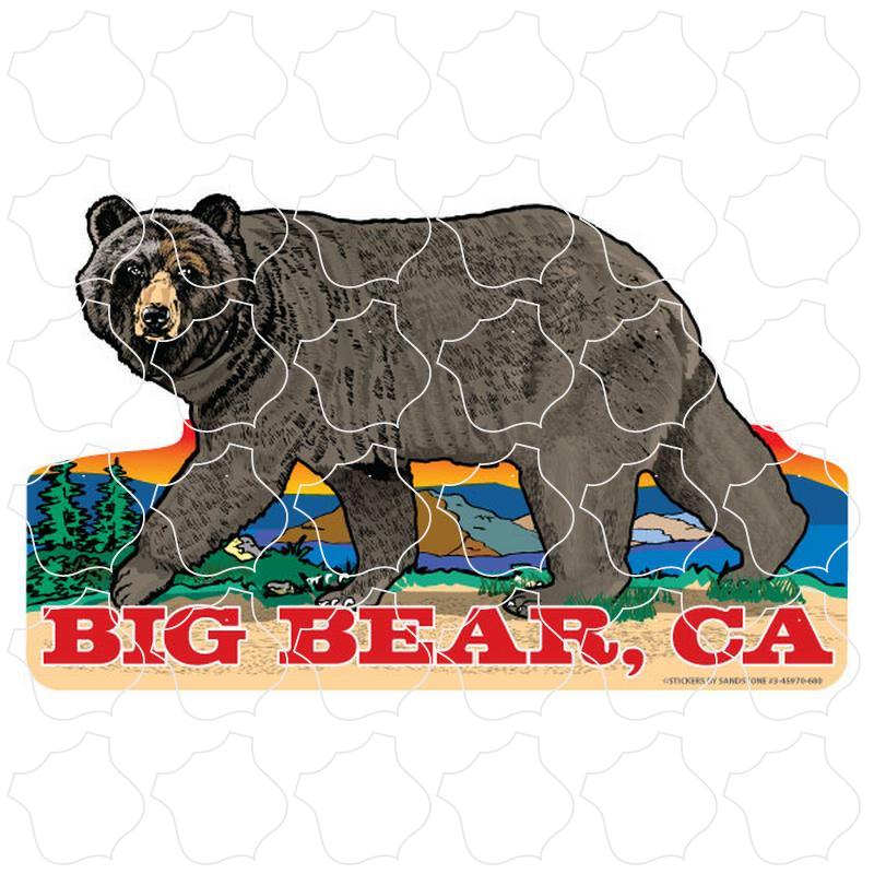 Big Bear, CA Walking Brown Bear