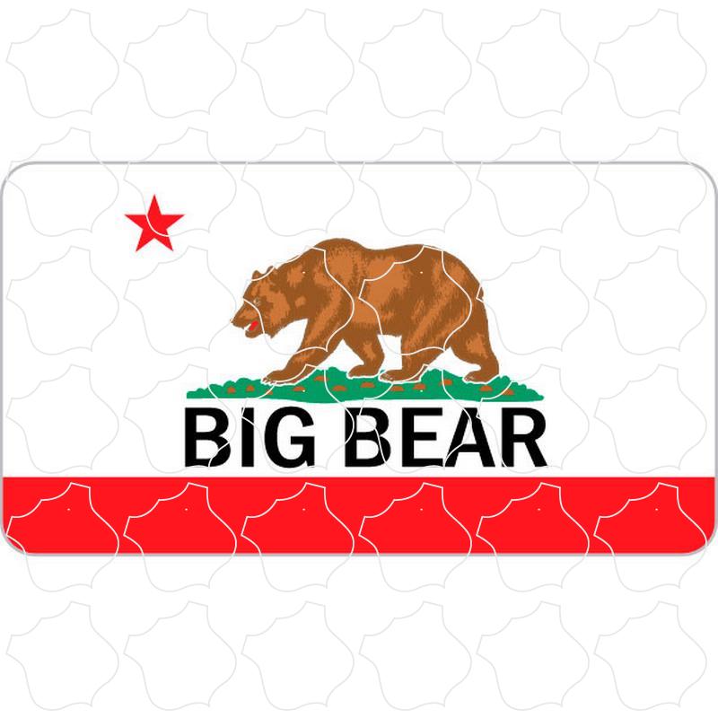 Big Bear California Flag