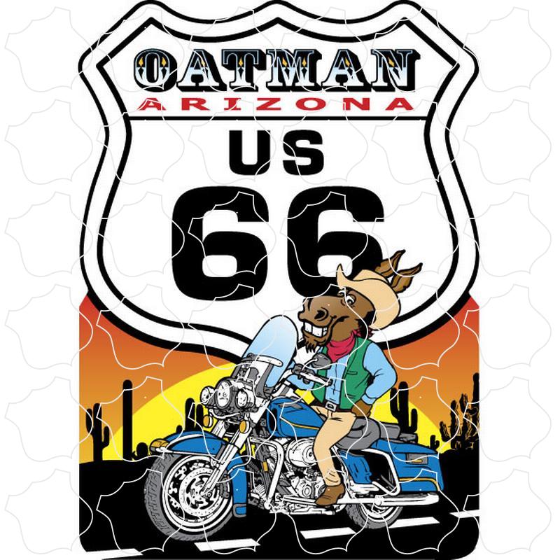 Oatman, AZ Donkey Motorcycle