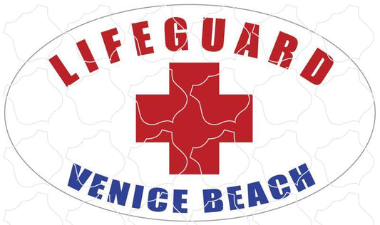 Venice Beach Lifeguard Oval