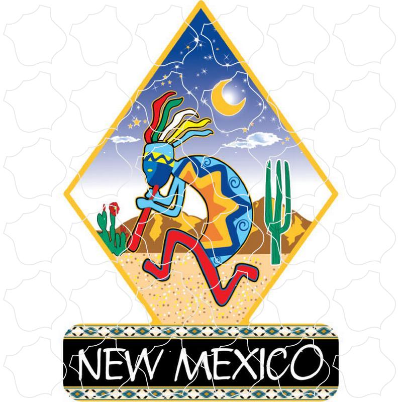New Mexico Kokopelli Diamond
