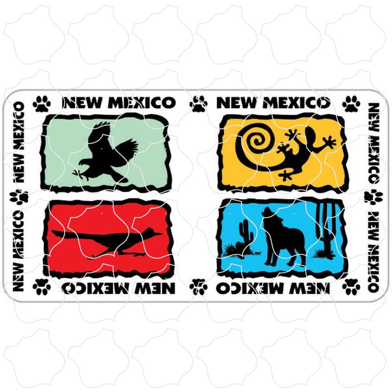 New Mexico Animal Silhouettes