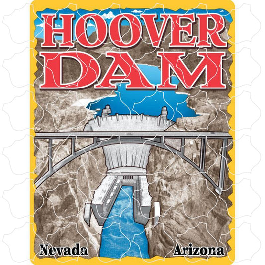 Arizona Nevada Dam Drawing