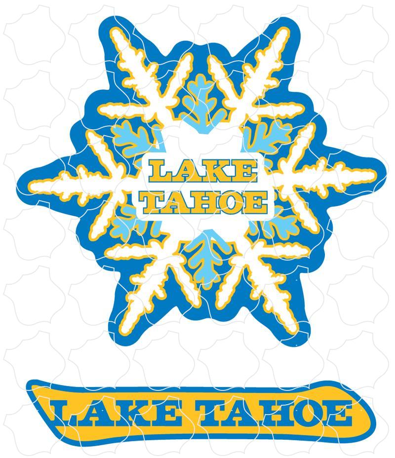 Lake Tahoe Snowflake