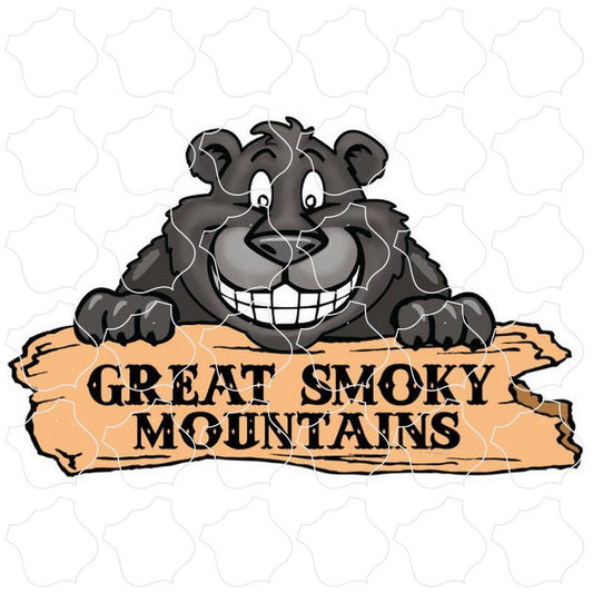 Great Smoky Mountains Smiling Bear