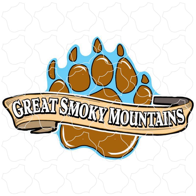 Great Smoky Mountains Brown Bear Paw