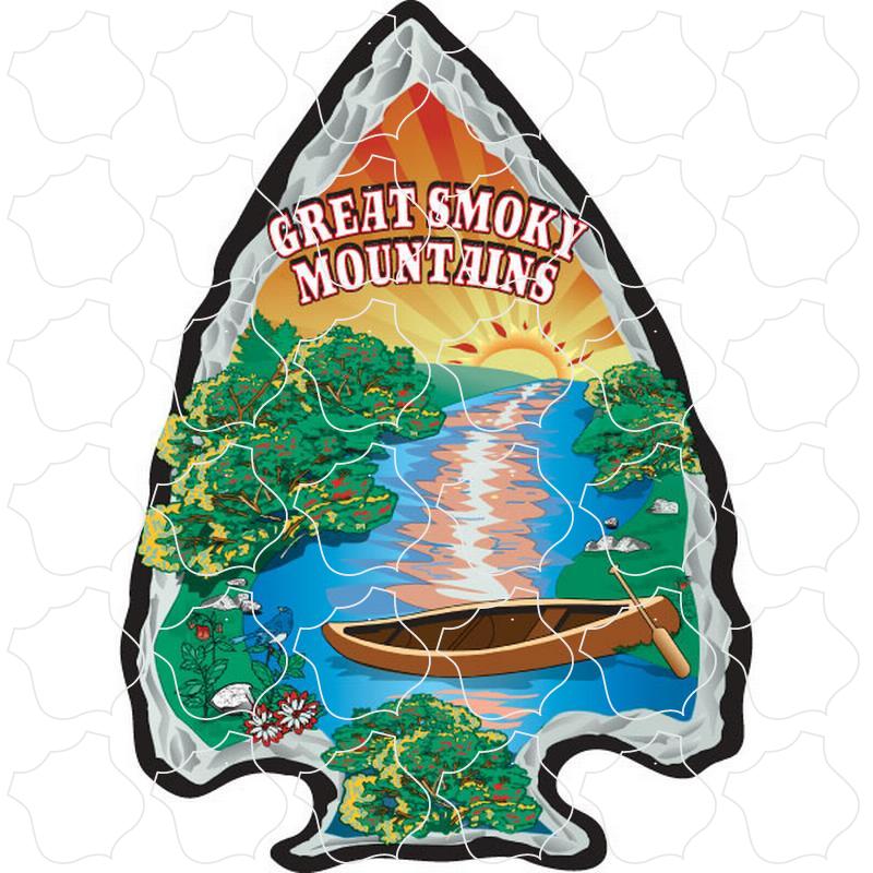 Great Smoky Mountains Canoe Arrowhead