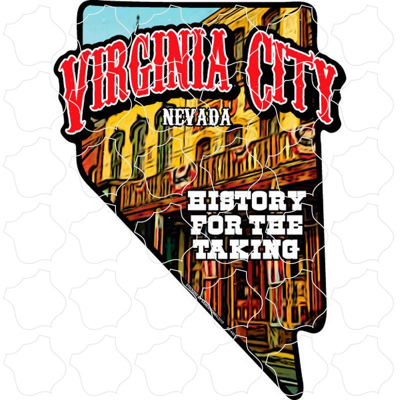 Virginia City, Nevada History For The Taking Nevada Shape