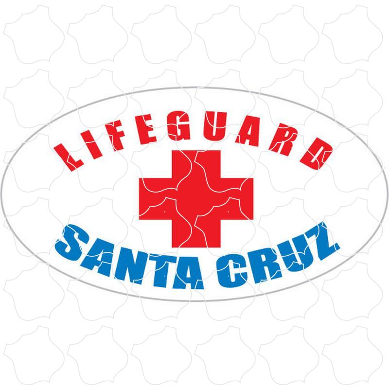 Santa Cruz Lifeguard Oval