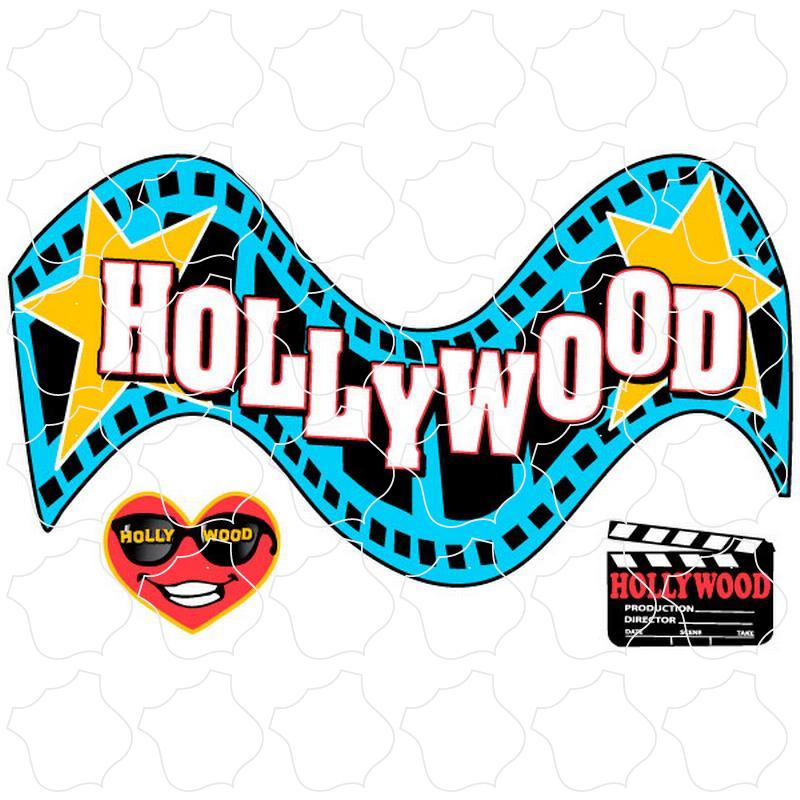 Hollywood, CA Movie Film Strip