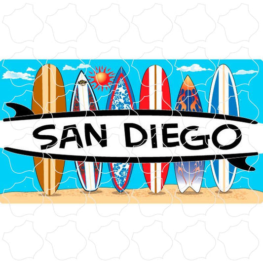 San Diego 6 Surfboards