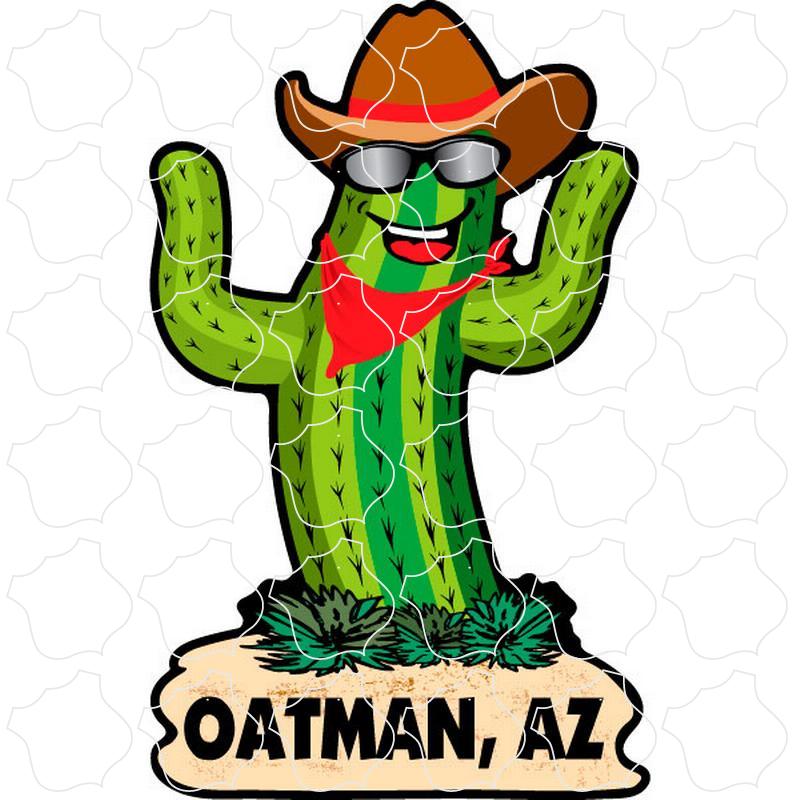 Oatman, AZ Happy Cactus