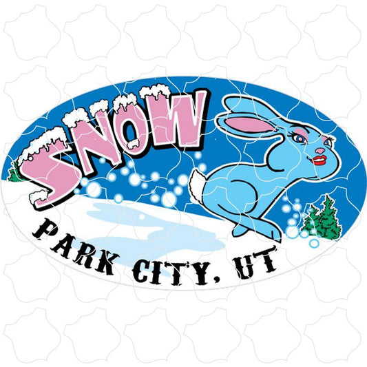 Park City Utah Snow Bunny