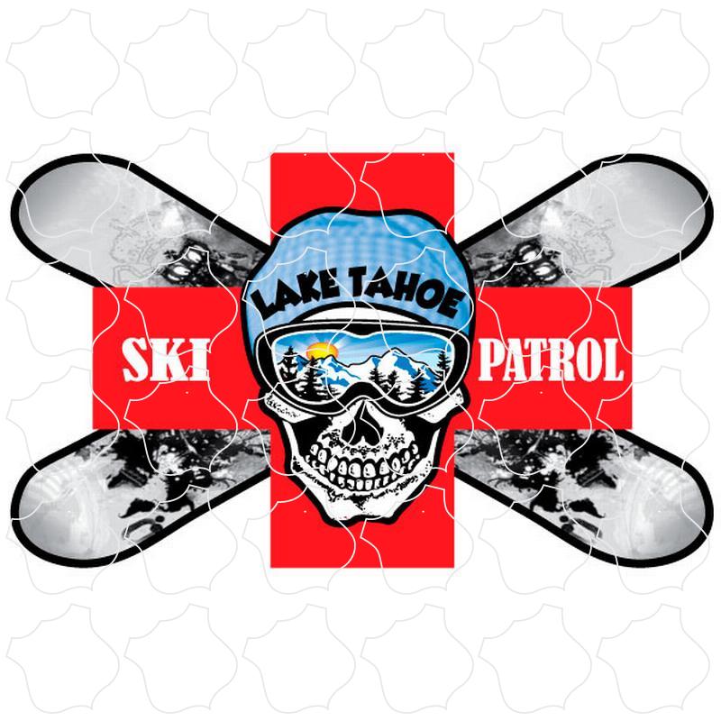 Ski Patrol Skull Lake Tahoe Ski Patrol Skull
