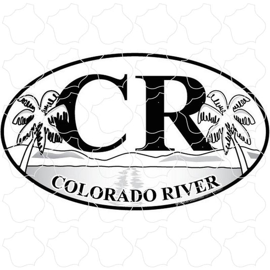 Colorado River CR Palm & River Euro Oval