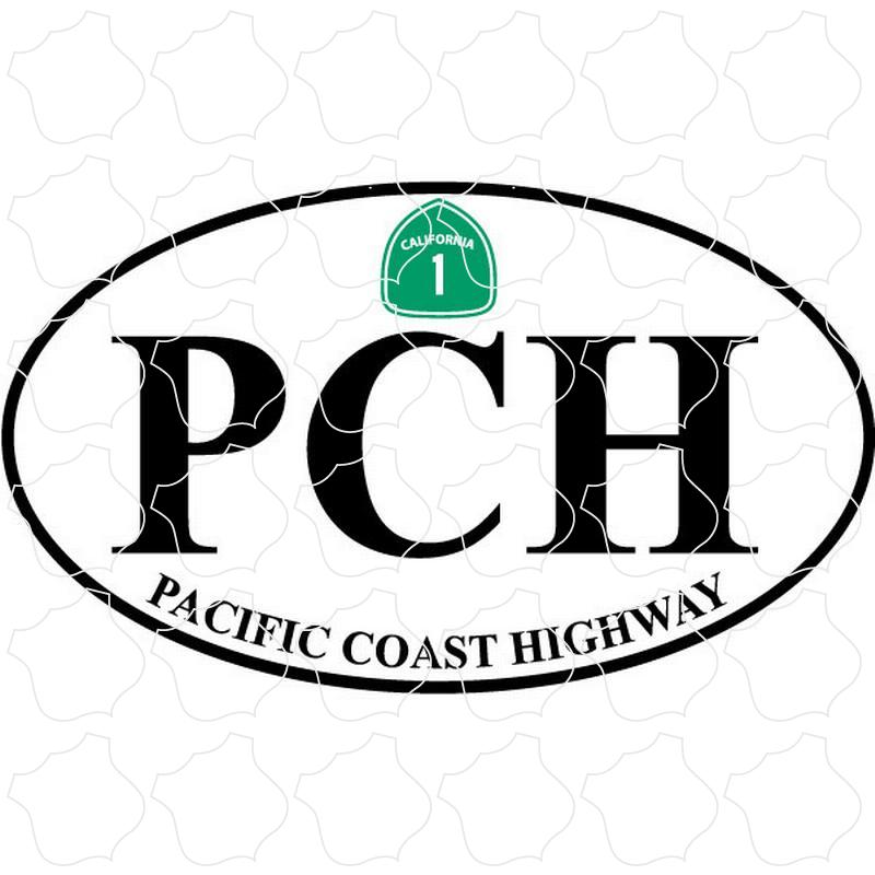 Pacific Coast Highway PCH Euro Oval